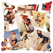 Pin Up Girls Yastık Kılıfı